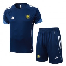 Al Nassr FC Trænings T-shirt Sæt 2025-26 - Shorts Blå