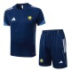 Al Nassr FC Trænings T-shirt Sæt 2025-26 - Shorts Blå