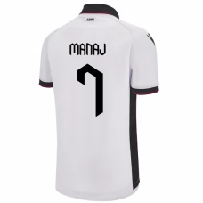 Albanien EM 2024 Manaj 7 Udebanetrøje Fodboldsæt