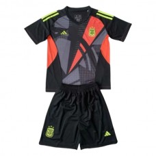 Argentina Copa América 2024 Børn Målmand Hjemmebanetrøje Fodboldsæt