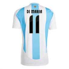 Argentina Copa América 2024 Di María 11 Hjemmebanetrøje Fodboldsæt
