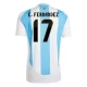 Argentina Copa América 2024 E.Fernandez 17 Hjemmebanetrøje Fodboldsæt