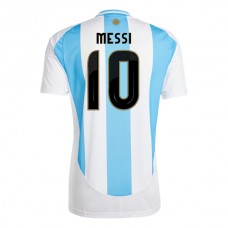 Argentina Copa América 2024 Messi 10 Hjemmebanetrøje Fodboldsæt