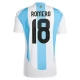 Argentina Copa América 2024 Romero 18 Hjemmebanetrøje Fodboldsæt