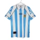Argentina Hjemmebanetrøje Retro 1996 Fodboldsæt