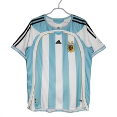 Argentina Hjemmebanetrøje Retro 2006 Fodboldsæt