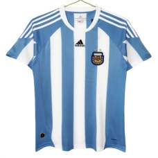 Argentina Hjemmebanetrøje Retro 2010 Fodboldsæt