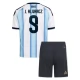 Argentina J.Alvarez 9 VM Hjemmebanetrøje 2026 Børn