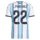 Argentina L.Martinez 22 VM Hjemmebanetrøje 2026