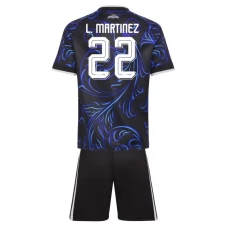 Argentina L.Martinez 22 VM Udebanetrøje 2026 Børn