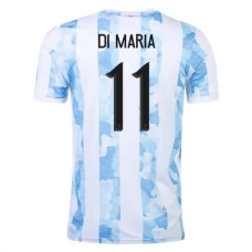 Argentina Landsholdstrøje 2021 Ángel Di María 21 Hjemmebanetrøje