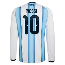 Argentina Messi 10 VM Hjemmebanetrøje 2026 Langærmet
