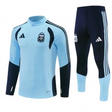 Argentina Træningssæt 2026-27 - 1-4 Zip Blå