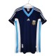 Argentina Udebanetrøje Retro 1998 Fodboldsæt