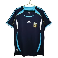 Argentina Udebanetrøje Retro 2006 Fodboldsæt