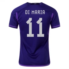 Argentina VM Trøje 2022 Ángel Di María 11 Udebanetrøje