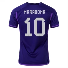 Argentina VM Trøje 2022 Maradona 10 Udebanetrøje