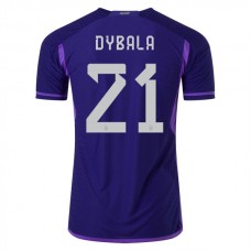Argentina VM Trøje 2022 Paulo Dybala 21 Udebanetrøje