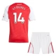 Arsenal Børn Gyökeres 14 Hjemmebanetrøje 2025-26 Fodboldsæt