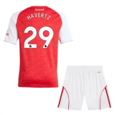 Arsenal Børn Havertz 29 Hjemmebanetrøje 2025-26 Fodboldsæt