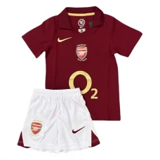 Arsenal Børn Hjemmebanetrøje Retro 2005-06 Fodboldsæt