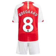 Arsenal Børn Ødegaard 8 Hjemmebanetrøje 2023-24 Fodboldsæt
