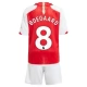 Arsenal Børn Ødegaard 8 Hjemmebanetrøje 2023-24 Fodboldsæt