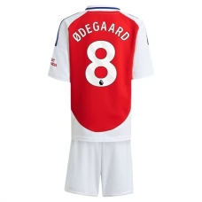 Arsenal Børn Ødegaard 8 Hjemmebanetrøje 2024-25 Fodboldsæt