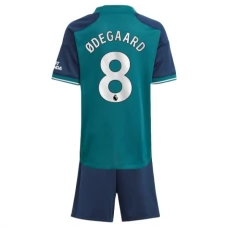 Arsenal Børn Ødegaard 8 Tredjetrøje 2023-24 Fodboldsæt