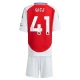 Arsenal Børn Rice 41 Hjemmebanetrøje 2024-25 Fodboldsæt