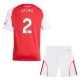 Arsenal Børn Saliba 2 Hjemmebanetrøje 2025-26 Fodboldsæt