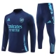 Arsenal Børn Træningssæt 2024-25 - 1-4 Zip Flådeblå