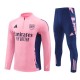 Arsenal Børn Træningssæt 2024-25 - 1-4 Zip Pink