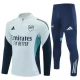Arsenal Børn Træningssæt 2025-26 - 1-4 Zip Grå