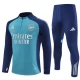 Arsenal Børn Træningssæt 2025-26 - 1-4 Zip Grøn