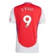 Arsenal G.Jesus 9 Hjemmebanetrøje 2024-25 Fodboldsæt