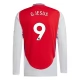 Arsenal G.Jesus 9 Hjemmebanetrøje 2024-25 Langærmet Fodboldsæt
