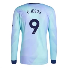 Arsenal G.Jesus 9 Tredjetrøje 2024-25 Langærmet Fodboldsæt
