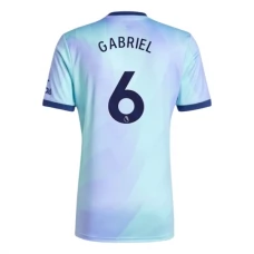 Arsenal Gabriel 6 Tredjetrøje 2024-25 Fodboldsæt