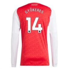 Arsenal Gyökeres 14 Hjemmebanetrøje 2025-26 Langærmet Fodboldsæt