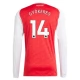 Arsenal Gyökeres 14 Hjemmebanetrøje 2025-26 Langærmet Fodboldsæt
