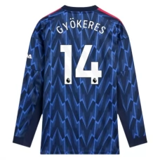 Arsenal Gyökeres 14 Udebanetrøje 2025-26 Langærmet Fodboldsæt
