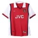 Arsenal Hjemmebanetrøje Retro 1998-99 Fodboldsæt
