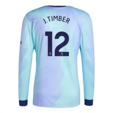 Arsenal J.Timber 12 Tredjetrøje 2024-25 Langærmet Fodboldsæt