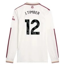 Arsenal J.Timber 12 Tredjetrøje 2025-26 Langærmet Fodboldsæt