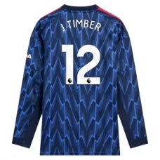 Arsenal J.Timber 12 Udebanetrøje 2025-26 Langærmet Fodboldsæt