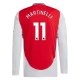 Arsenal Martinelli 11 Hjemmebanetrøje 2024-25 Langærmet Fodboldsæt