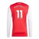 Arsenal Martinelli 11 Hjemmebanetrøje 2025-26 Langærmet Fodboldsæt