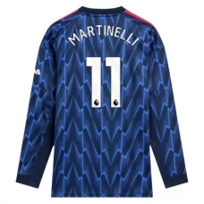Arsenal Martinelli 11 Udebanetrøje 2025-26 Langærmet Fodboldsæt