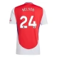 Arsenal Nelson 24 Hjemmebanetrøje 2024-25 Fodboldsæt